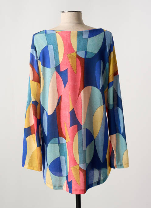 Pulover tunică albastru JOY femeie