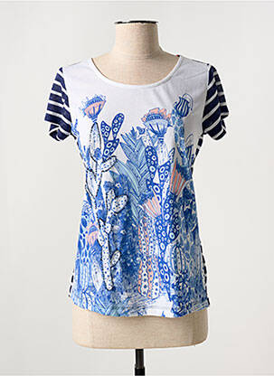 Tricou albastru MISS SIDECAR femeie