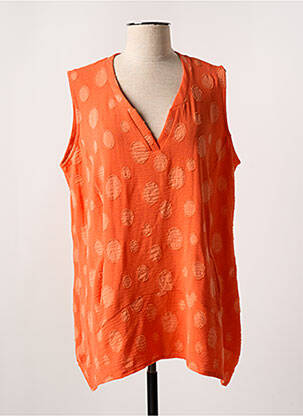 Tunică fără mâneci portocaliu KAKIE femeie