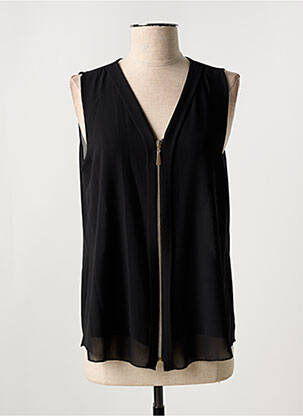 Vestă fără mâneci negru QUATTRO femeie