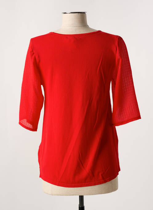 Top roșu LEO & UGO femeie