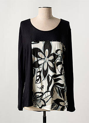 Tricou mâneci lungi mâneci lungi negru DOLCEZZA femeie
