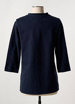 Tricou mâneci 3/4 mâneci 3/4 albastru MISS SIDECAR femeie