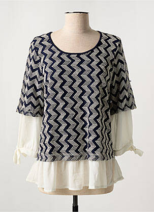 Top albastru ME femeie