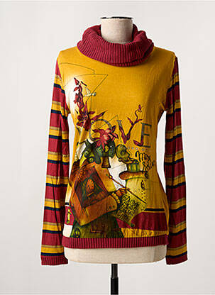 Top galben MISS SIDECAR femeie