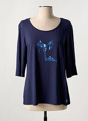 Top albastru DIVAS femeie