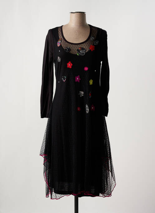 Rochie lungă negru FIGURE LIBRE femeie