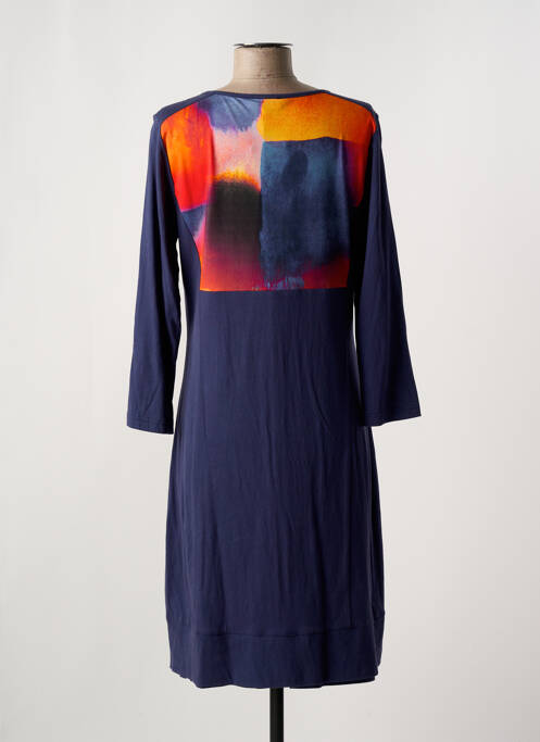 Rochie midi albastru FIGURE LIBRE femeie