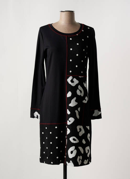 Rochie midi negru DOLCEZZA femeie