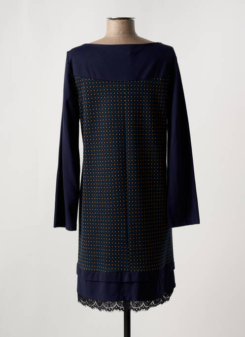 Rochie scurtă albastru MISS SIDECAR femeie