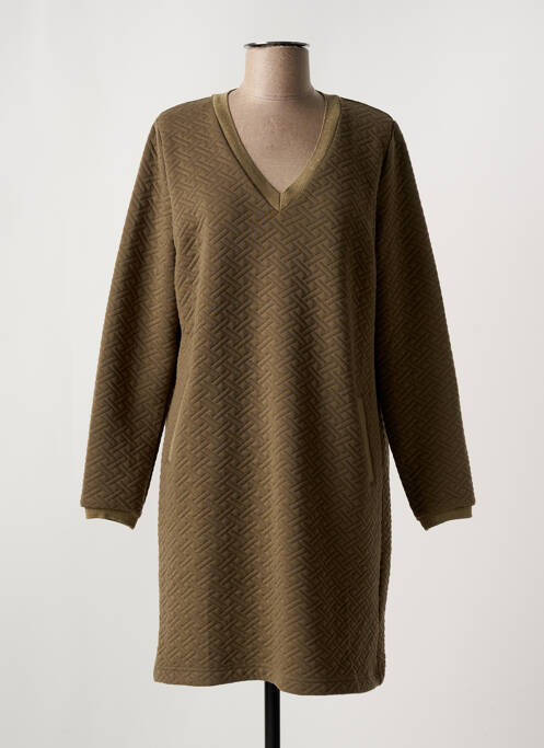 Rochie scurtă verde ÉTYMOLOGIE femeie