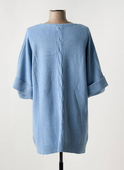 Pulover tunică albastru MARINA V femeie