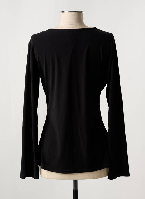 Top negru MAILLE LOVE femeie