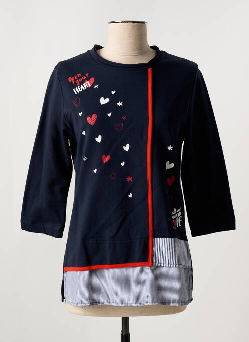 Tricou albastru MISS SIDECAR femeie