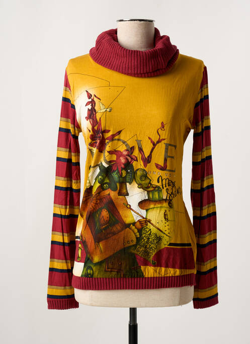 Top galben MISS SIDECAR femeie