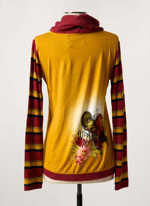 Top galben MISS SIDECAR femeie