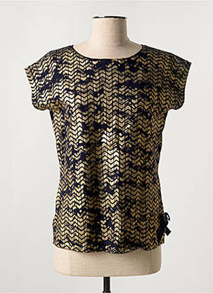 Pulover auriu LEO & UGO femeie