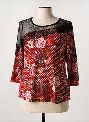 Tricou roșu VANGO femeie