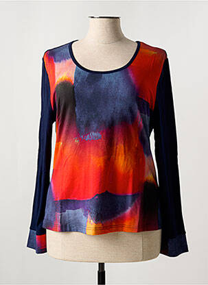 Tricou albastru FIGURE LIBRE femeie