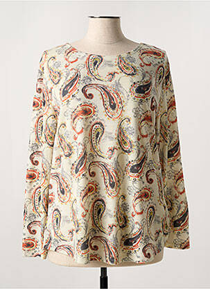 Pulover bej JOY femeie