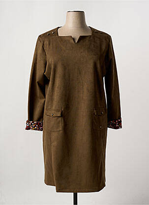 Rochie midi verde THALASSA femeie