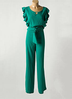 Salopetă-pantalon verde DIVAS femeie