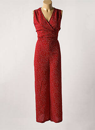 Salopetă-pantalon roșu LEO & UGO femeie