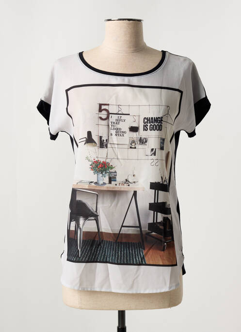 Tricou negru JEAN DELFIN femeie