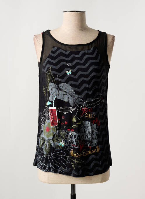 Maiou negru MISS SIDECAR femeie