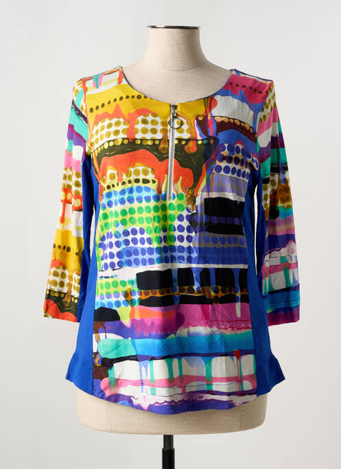 Tricou albastru VANGO femeie