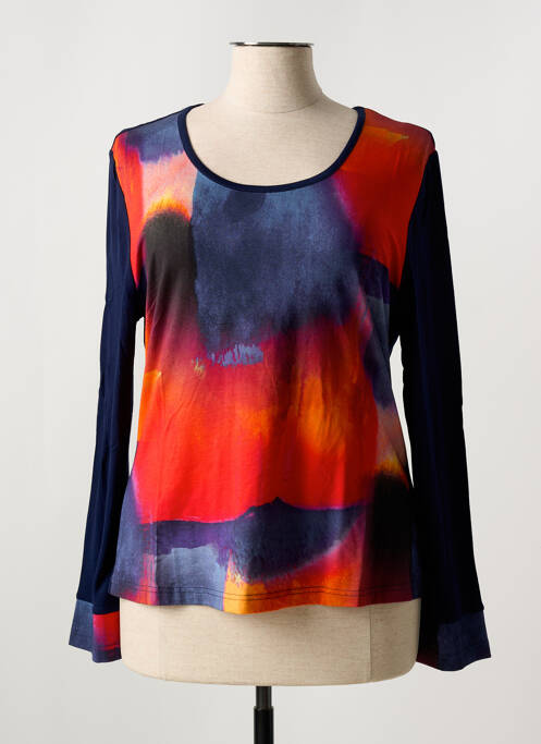 Tricou albastru FIGURE LIBRE femeie