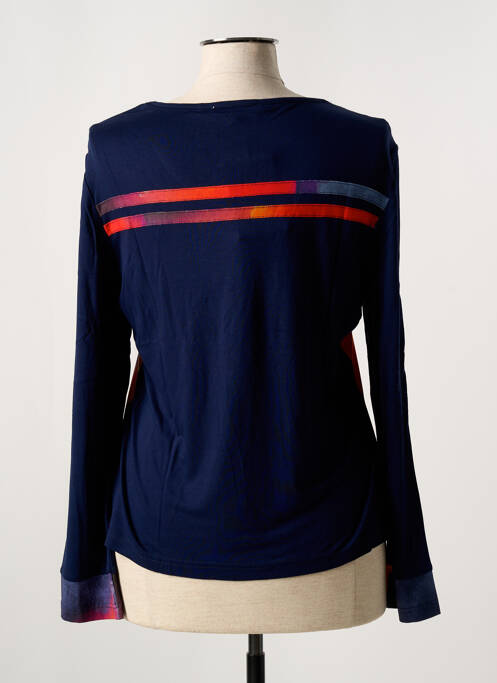 Tricou albastru FIGURE LIBRE femeie