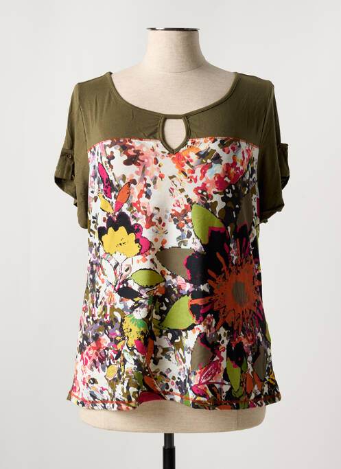 Tricou verde ME-PARIS femeie