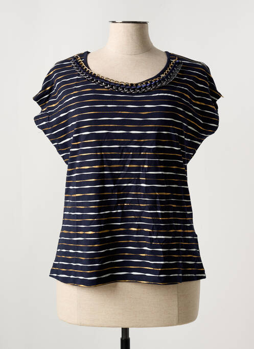 Tricou albastru LEO & UGO femeie