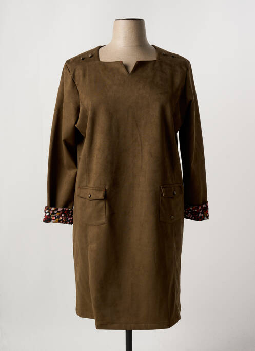 Rochie midi verde THALASSA femeie