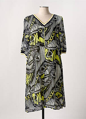 Rochie midi verde DIVAS femeie