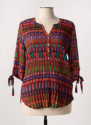 Tunică mâneci lungi portocaliu HALOGENE femeie