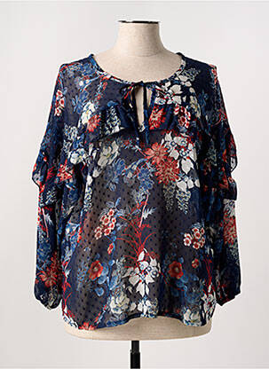 Bluză albastru HALOGENE femeie