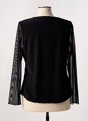 Tricou mâneci lungi mâneci lungi negru JEAN DELFIN femeie