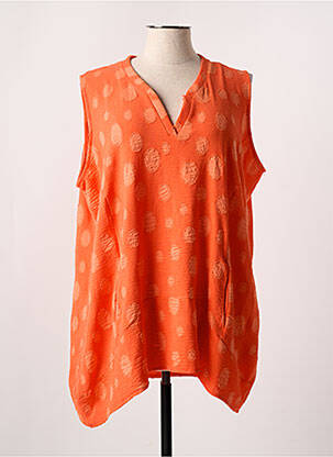 Tunică fără mâneci portocaliu KAKIE femeie