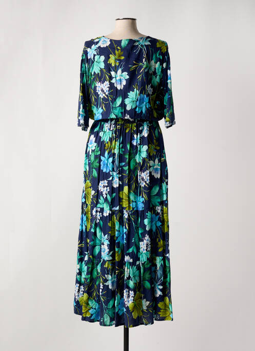 Rochie lungă albastru HALOGENE femeie