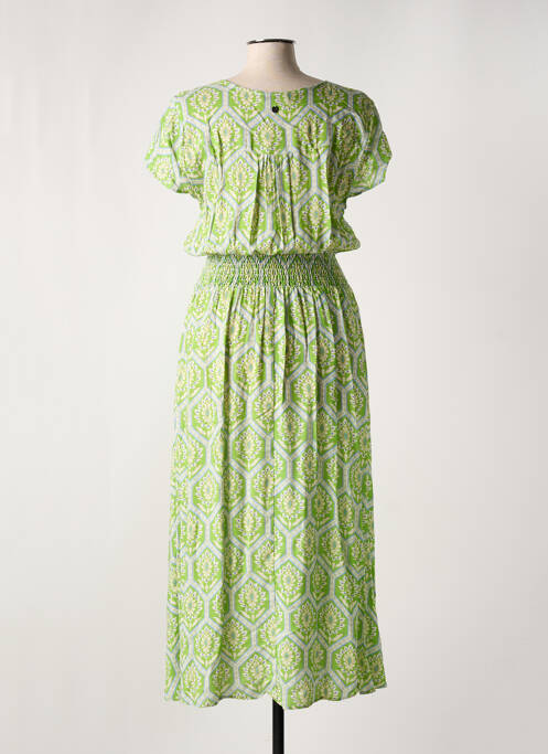 Rochie lungă verde IMPAQT femeie