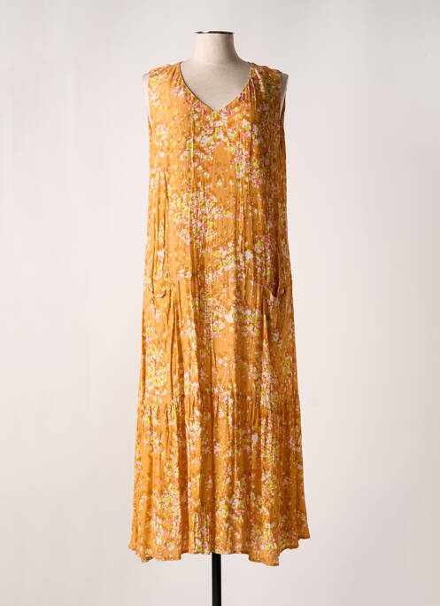 Rochie lungă portocaliu ALAIN MURATI femeie