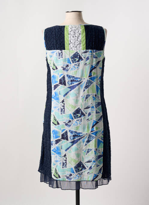 Rochie midi albastru FIGURE LIBRE femeie