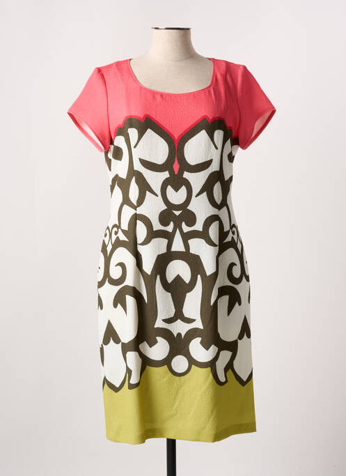 Rochie midi roz DIVAS femeie