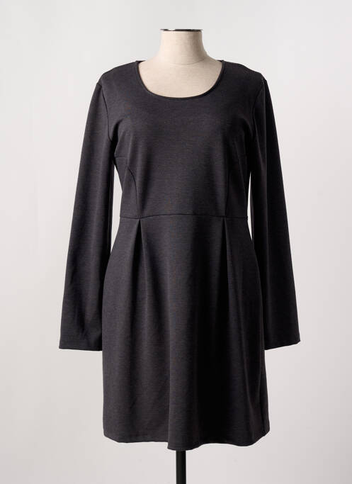 Rochie scurtă gri MISS SIDECAR femeie