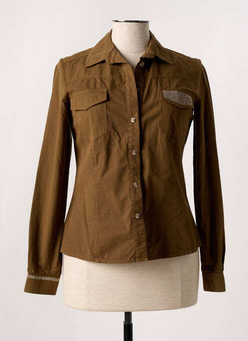 Cămașă maro AQUAJEANS femeie