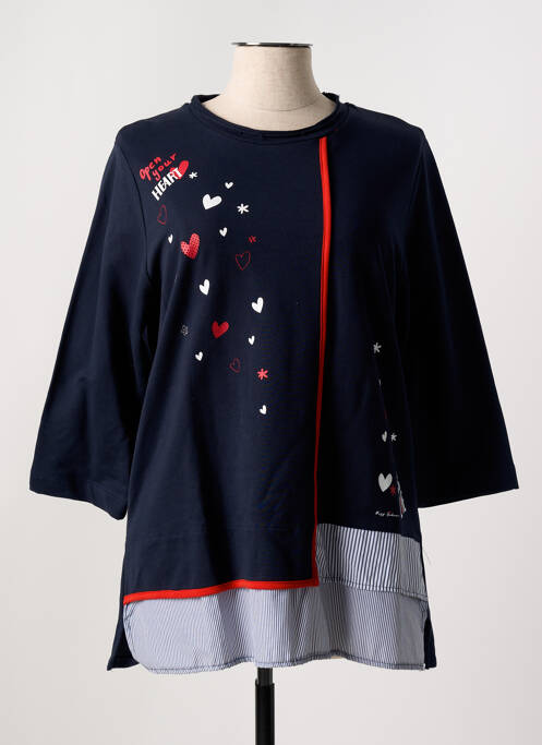 Tunică mâneci lungi albastru MISS SIDECAR femeie