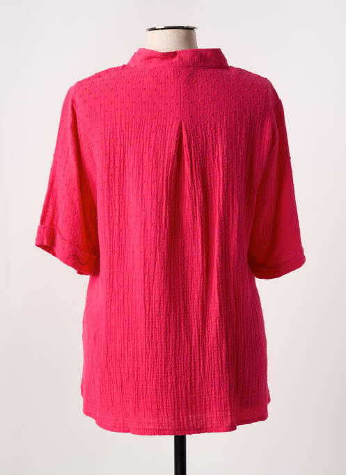 Bluză mâneci scurte mâneci scurte roz HALOGENE femme