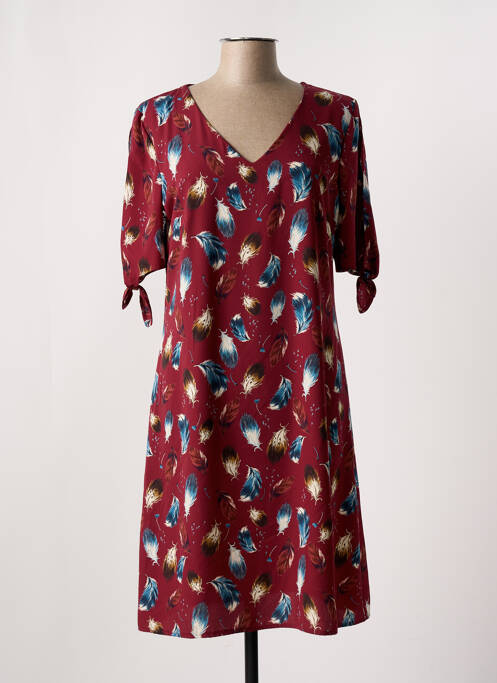 Rochie midi roșu MOKA'S femeie